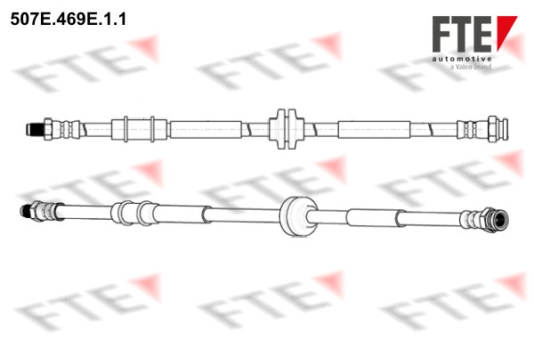 Тормозной шланг FTE 507E.469E.1.1