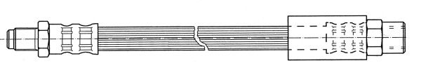 Тормозной шланг CEF 511566