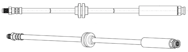 Тормозной шланг CEF 512806