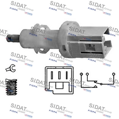 Выключатель фонаря сигнала торможения FISPA 5.140025