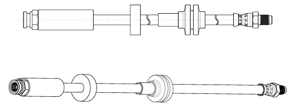 Тормозной шланг CEF 514800