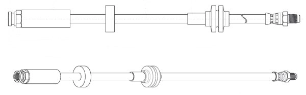Тормозной шланг CEF 514806