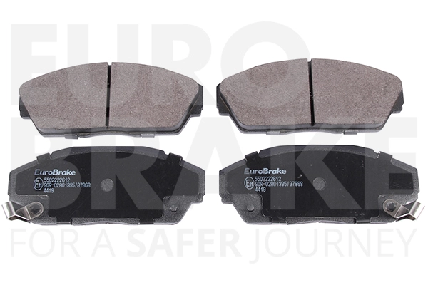 Комплект тормозных колодок дисковый тормоз EUROBRAKE 5502222612