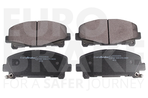 Комплект тормозных колодок дисковый тормоз EUROBRAKE 5502222643