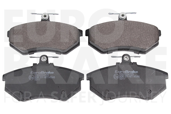 Комплект тормозных колодок дисковый тормоз EUROBRAKE 5502224725