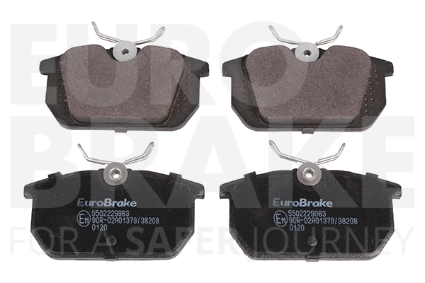 Комплект тормозных колодок дисковый тормоз EUROBRAKE 5502229983