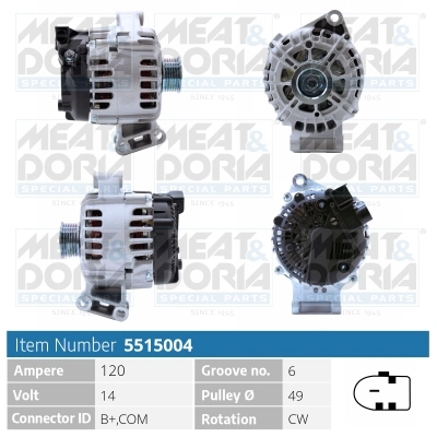 Генератор MEAT & DORIA 5515004