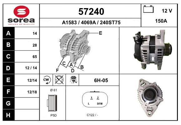 Генератор EAI 57240
