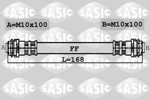 Тормозной шланг SASIC 6606010