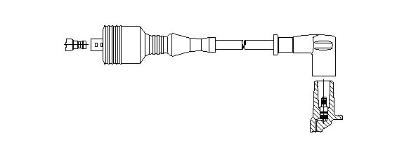 Провод зажигания BREMI 679/52