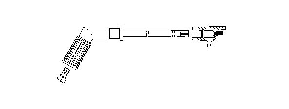 Провод зажигания BREMI 6A39/62
