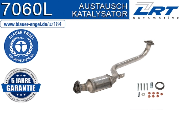 Катализатор ausgezeichnet mit der blaue engel LRT 7060L
