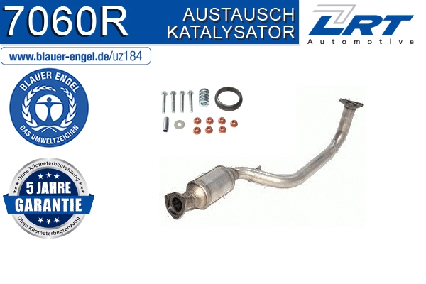 Катализатор ausgezeichnet mit der blaue engel LRT 7060R