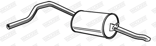 Глушитель выхлопных газов конечный WALKER PRODUCTS 70914