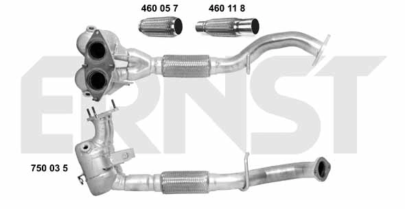 Катализатор set ERNST 750035