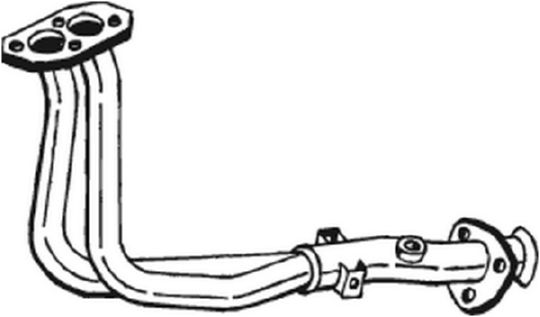 Труба выхлопного газа BOSAL 802-425