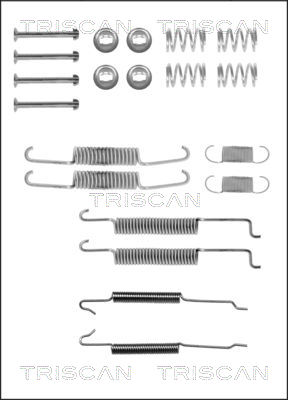 Комплектующие тормозная колодка TRISCAN 8105 292547