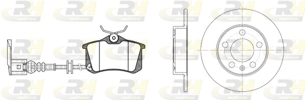 Комплект тормозов дисковый тормозной механизм dual kit ROADHOUSE 8263.08