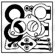 Монтажный комплект глушитель WALKER PRODUCTS 86264