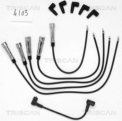 Комплект проводов зажигания TRISCAN 8860 4103