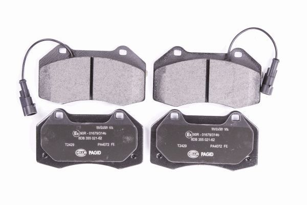 Комплект тормозных колодок дисковый тормоз HELLA/BEHR/PAGID 8DB 355 021-621