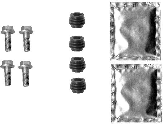 Направляющая гильза корпус скобы тормоза HELLA/BEHR/PAGID 8DZ 355 201-601