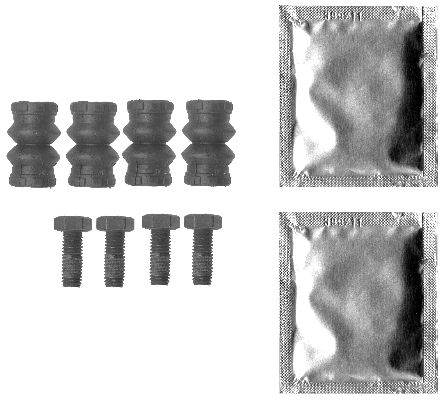 Направляющая гильза корпус скобы тормоза HELLA/BEHR/PAGID 8DZ 355 201-621