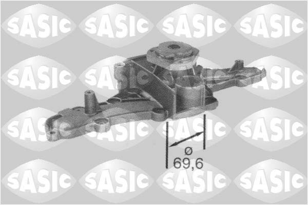 Водяной насос охлаждение двигателя SASIC 9000801