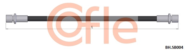 Тормозной шланг COFLE 92.BH.SB004