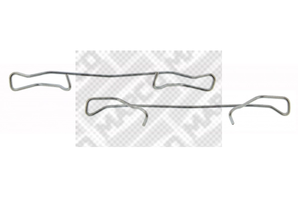Комплектующие колодки дискового тормоза MAPCO 9605