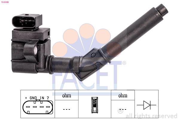 Катушка зажигания made in italy - oe equivalent FACET 9.6548