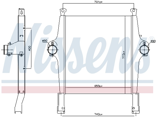 Интеркулер NISSENS 97046
