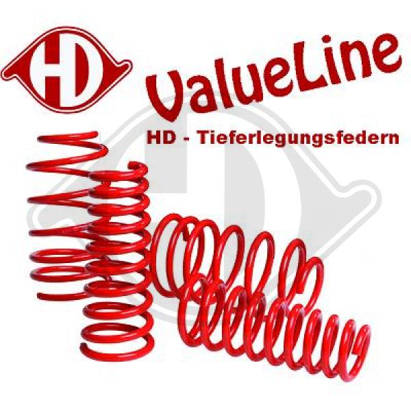 Комплект ходовой части пружины hd tuning DIEDERICHS 99971192