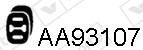 Резиновые полоски система выпуска VENEPORTE AA93107