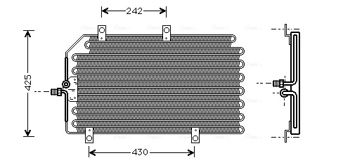 Конденсатор кондиционер AVA QUALITY COOLING ALA5065