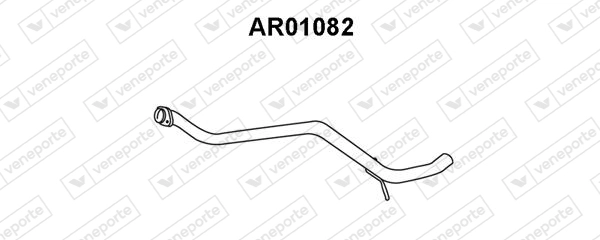 Труба выхлопного газа VENEPORTE AR01082
