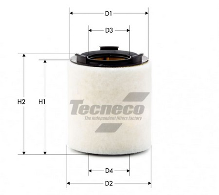 Воздушный фильтр TECNECO FILTERS AR10822S