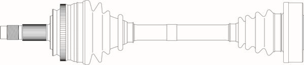 Приводной вал GENERAL RICAMBI AR3046