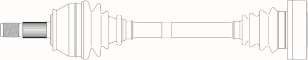Приводной вал GENERAL RICAMBI AR3047