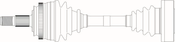 Приводной вал GENERAL RICAMBI AR3071