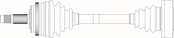 Приводной вал GENERAL RICAMBI AR3089