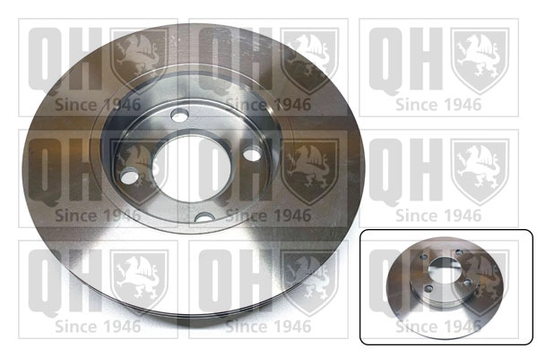 Тормозной диск QUINTON HAZELL BDC3211