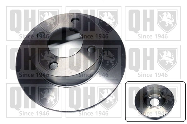 Тормозной диск QUINTON HAZELL BDC3589
