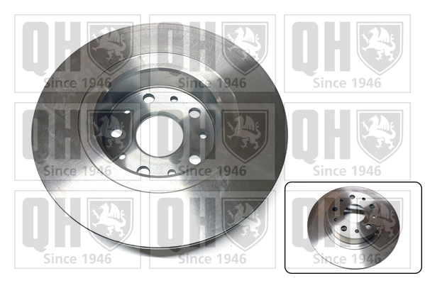 Тормозной диск QUINTON HAZELL BDC4502