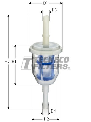 Топливный фильтр TECNECO FILTERS BN500
