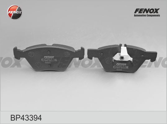 Комплект тормозных колодок дисковый тормоз FENOX BP43394