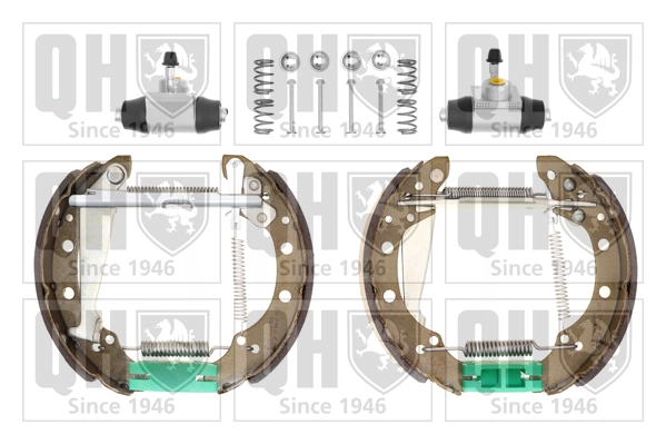 Комплект тормозных колодок QUINTON HAZELL BS836K3