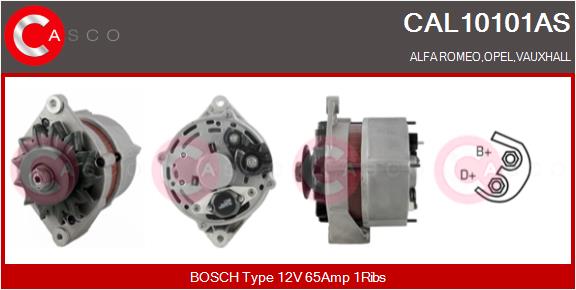 Генератор brand new hq CASCO CAL10101AS