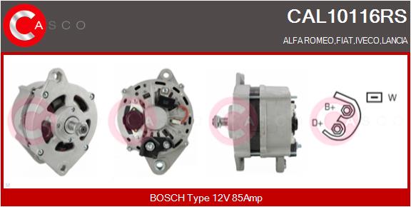 Генератор reman CASCO CAL10116RS