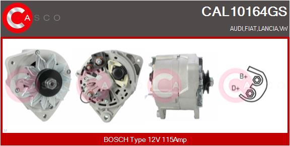 Генератор genuine CASCO CAL10164GS